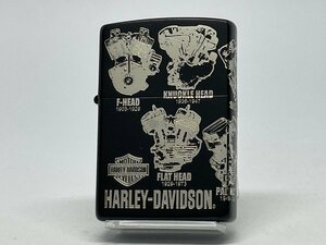 送料無料 ZIPPO[ジッポー]3面加工 HARLEY-DAVIDSON ハーレーダビッドソン HDP-45