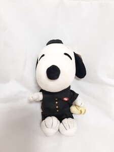 ピーナッツ　SNOOPY　スヌーピー　学生　制服　ぬいぐるみ　タグ付き