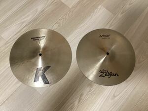  K ・A (噛み合わせにこだわったペア・超美品) Zildjian HI HAT 