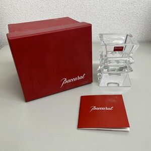 D230-H27-687 Baccarat バカラ コロンビーヌ 2-100-928 ベース 箱付き 約6.5×9cm 洋食器 