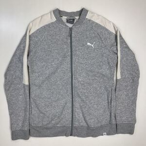 PUMA プーマ　スウェットブルゾン　フルジップ　ポケット　レディース　Mサイズ(US表記なので日本のLサイズ相当) 39-133a