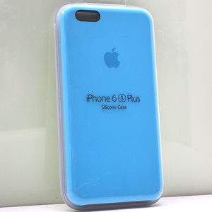 Apple iPhone 6s Plus , iPhone 6 Plus 用 アップル 純正 シリコンケース ブルー 青 Blue 純正ケース 訳あり 未使用 iPhone6sPlusケース