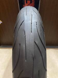 中古MCタイヤ MICHELIN 2CT pilot power 120/70ZR17 ミシュラン パイロット パワー 120 70 17 4020 A3438