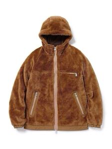 EXPLORER HOODED JACKET ACRYL HIGH PILE