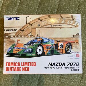 トミカリミテッドヴィンテージ　マツダ 787B マツダ787B 1991ル・マン24時間耐久レース総合優勝車　中古美品