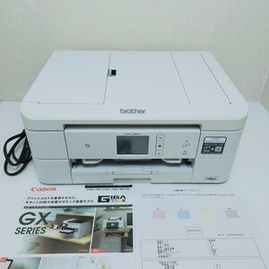 ■返金保証有り・印刷枚数極少■brother DCP-J987N-W インクジェットプリンター ブラザー