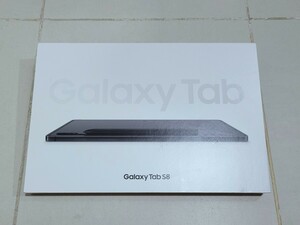 新品 未使用 未開封 Samsung Galaxy Tab S8 128GB サムスン ギャラクシー タブ S8 タブレット Tablet SM-X700NZAAXAR Wi-Fi