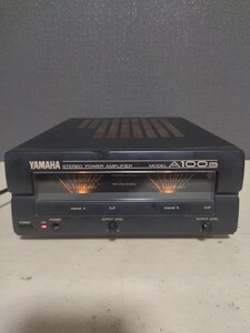 【通電品！】YAMAHA パワーアンプ A100a ヤマハ ステレオパワーアンプ チューナー STEREO レトロ ヴィンテージ