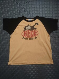 TOYS McCOY トイズマッコイ　Tシャツ No.TMC2138 フィリックス ザ キャット BECK LOGO　XL