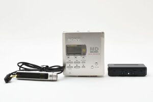 【美品 動作確認済】 ソニー MDプレーヤー SONY MD Walkman Portable MINIDISC Recorder MZ-R55 2276167