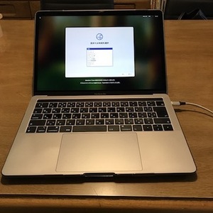 【中古】Macbook Pro 13インチ 2018（A1989）Corei7, 16GB, SSD 512GB, 4xUSB, Touch bar, スペースグレイ, Windows可, おまけ付き