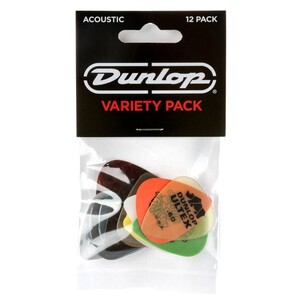 アコギ用 ギターピック 12枚 セット ジムダンロップ PVP112 VARIETY ACOUSTIC VARIETY PACK JIM DUNLOP ジムダン