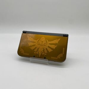 △【売り切り】Nintendo（任天堂）New ニンテンドー3DS LL ハイラルエディション RED-001 ※保護者制限有り