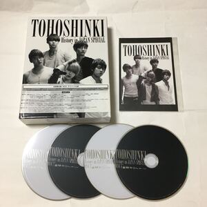 送料込み　東方神起　JYJ　DVD　History in JAPAN SPECIAL　初回限定盤　BOX　デジパック仕様　オリジナル・ポストカードA 