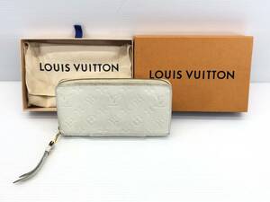 □ LOUIS VUITTON ルイヴィトン ジッピーウォレット アンプラント ネージュM60546 USED□