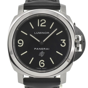 パネライ PANERAI PAM01000 ルミノール ベースロゴ アッチャイオ 手巻き メンズ 箱付き D#136304