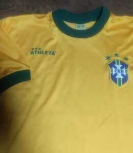 値下げ交渉 ブラジル代表 CBD 1974年型 復刻 ATHLETA 検/ BRASIL BRAZIL SELECAO RIVELINO WORLD CUP GERMANY セレソン ワールドカップ Y2K