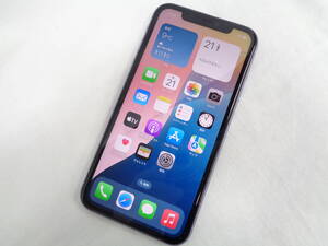 ★極美 iPhone11 256GB Purple A2221 MWMC2J/A バッテリ79% SIMフリー 判定○☆彡