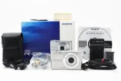 美品　OLYMPUS CAMEDIA FE-220 箱付き コンパクト B722