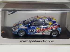 新品 1/43 スパーク SPARK Renault Clio Schlappi Race-Tec nur 24h 2015 H.Goedicke - F.Danz - A.Friedhoff - M.Friedhoff #142