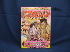 週刊少年マガジン 1976年 ５月２３日号 ２１ 劣化痛み有 中古本 講談社 漫画 雑誌 マダラ おれは鉄平 野球狂の詩 愛と誠 他 昭和 レトロ