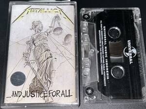 Metallica / ...and Justice for All 輸入カセットテープ