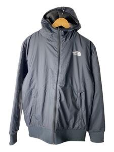 THE NORTH FACE◆リバーシブルテックエアーフーディジャケット/Lサイズ/ナイロン/ブラック/NT62289/ザノースフェイス