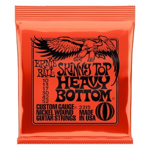 正規品 ERNIE BALL 2215 エレキギター弦 (10-52) SKINNY TOP HEAVY BOTTO