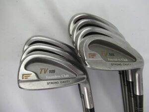 ★Founders Club TV 105 STRONG CAVITY アイアン #4-#9.W 7本セット 純正カーボンシャフト B361★レア★激安★中古★