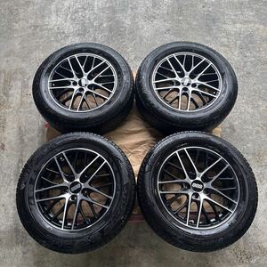 BBS ホイール PCD114.3 スタッドレスタイヤ225/60r17 21年製　アルファード30系