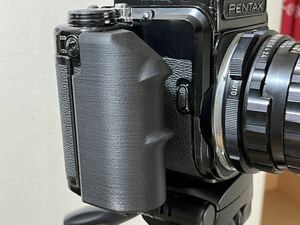 Pentax 6x7 67大型右グリップ 黒