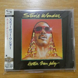 4988005723673;【SHM-CD】スティーヴィー・ワンダー / ホッター・ザン・ジュライン　UICY-20358