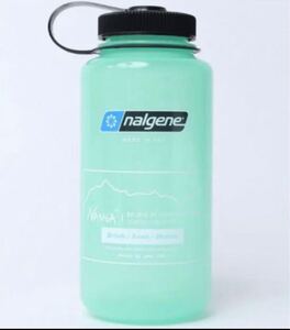 激レア　新品未使用　Wネーム ナルゲン　Nalgene ナンガ　NANGA 蓄光　ボトル　1 ウォーターボトル 水筒