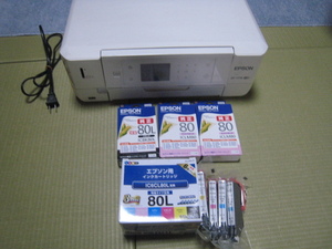 EPSON エプソン EP-777Aインクジェットプリンター 複合機 インクセット