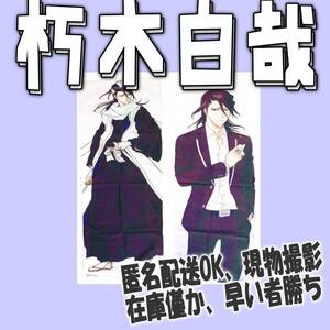 抱き枕カバー bleach 朽木白哉 ブリーチ 100*40 壁掛け グッズ　国内 タペストリー　ポスター　ケース