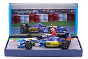 1:18 Minichamps ベネトン B195 Alesi Taxi カナダGP M.シューマッハ #1 タイヤ摩耗 Benetton Schumacher アレジ