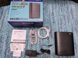 0605u0936　TP-Link WiFi ルーター 無線LAN WiFi6 AX1800 規格 1201 + 574Mbps WPA3 EasyMesh Archer AX23V