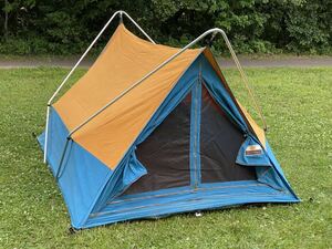 60年代 シアーズ 極上物 ビンテージ テント PACK TENT 6x8 キャンバス コットン 激レア SEARS Coleman コールマン Ted Williams 