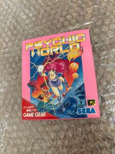 ゲームギア サイキックワールド PSYCHIC WORLD 箱、説明書のみ 美品♪ セガ SEGA 