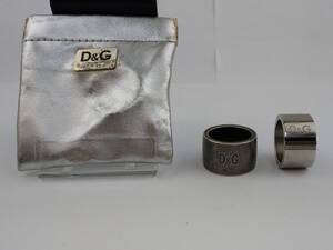 H/ドルチェ&ガッパーナ　D&G 指輪　リング　おまとめ2点　アクセサリー　1206-4