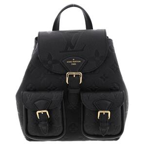 【美品】【RI】LOUIS VUITTON ルイヴィトン バッグ リュックサック/デイパック M47072 Black モノグラム・アンプラント バックアップ