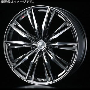 【個人宅発送可能】ウエッズ Weds 17X7.0J +47 5H 100 BMCMC ホイール 1本 LEONIS GX レオニス・ジーエックス (39362)