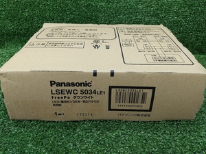 未使用 Panasonic パナソニック 軒下用 LEDダウンライト 埋込穴φ100 電球色 LSEWC5034LE1 ②