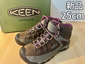 KEEN スニーカー レディース 25cm トレッキングシューズ TARGHEE