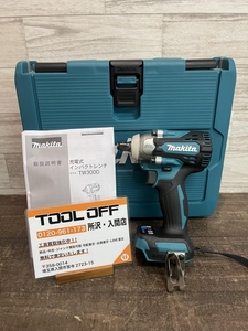 009▼未使用品・即決価格▼マキタ makita 充電式インパクトレンチ TW300DZ 本体+ケース 18V