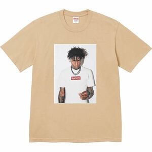 【新品】 23FW Supreme NBA Youngboy Tee Lサイズ　カーキ　シュプリーム NBA ヤングボーイ Tシャツ ボックス