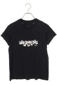 ジバンシィ GIVENCHY BW707Y3ZAR サイズ:XS ダルメシアンプリントTシャツ 中古 BS99