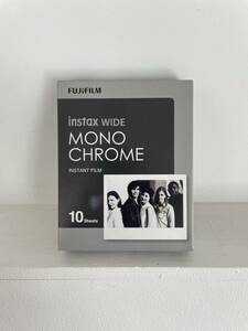 富士フイルム　FUJIFILM instax WIDE MONO CHROME ポラロイドフィルム　有効期限切れ 