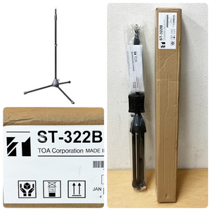 【未使用品】TOA/ティーオーエ ST-322B 床上型 マイクスタンド ※No.1※