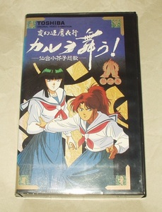 OVA 変幻退魔夜行 カルラ舞う！仙台小芥子怨歌 3 VHS 鶴ひろみ 山本百合子 塩沢兼人 渡辺菜生子 佐々木望